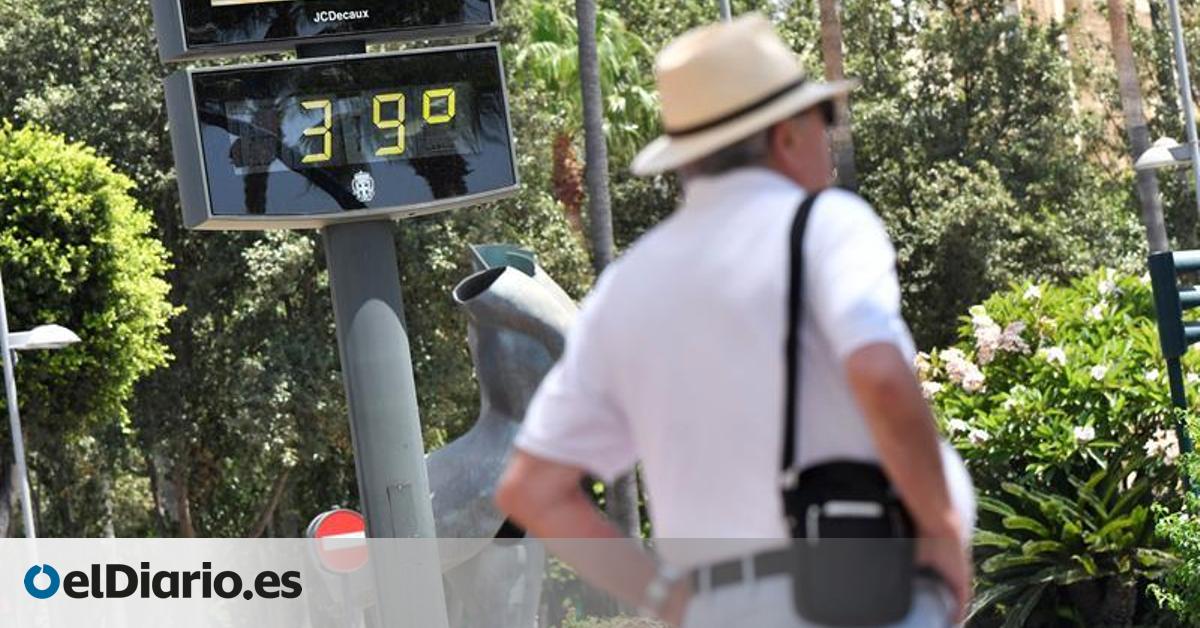 Se mantiene la alerta naranja en el centro y sur de la Comunidad de Madrid por altas temperaturas