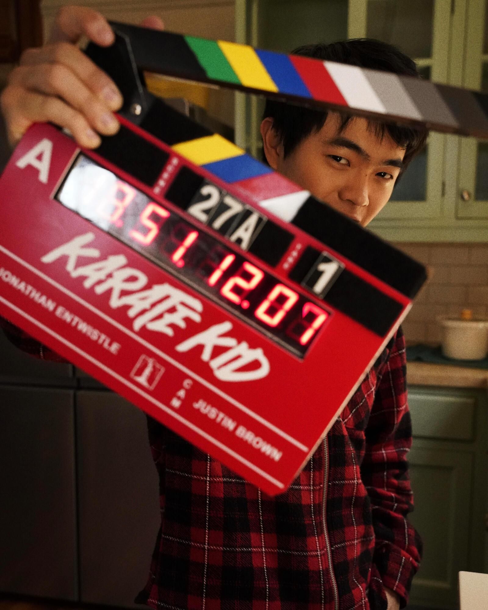 Foto del rodaje de 'Karate kid: legends'