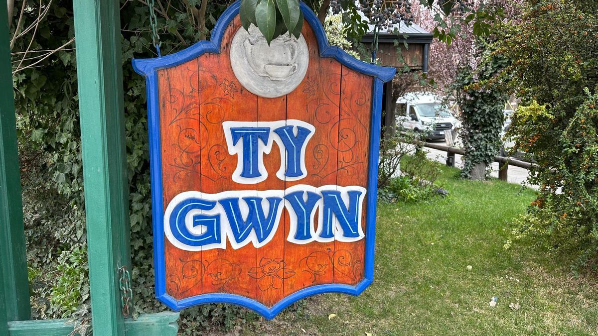 Las casas de té son una de las señas de identidad del pueblo galés de Gaiman.