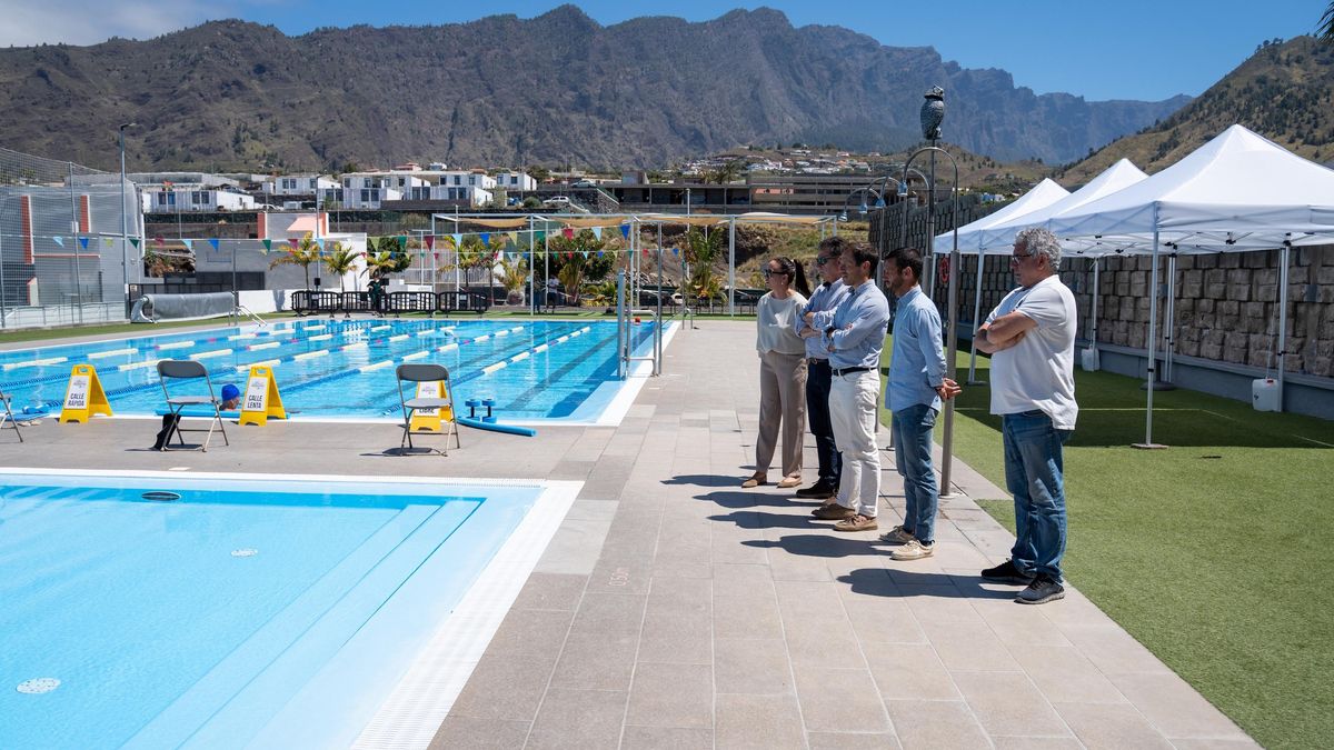 Transición Ecológica culmina las obras de mejora energética de la piscina municipal de Los Llanos de Aridane