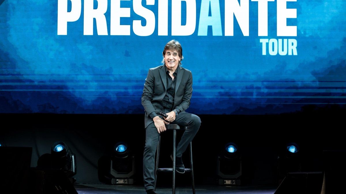 Dante Gebel aterrizó en Argentina para testear su candidatura presidencial