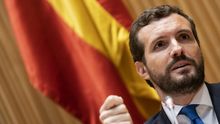 El líder del PP, Pablo Casado.