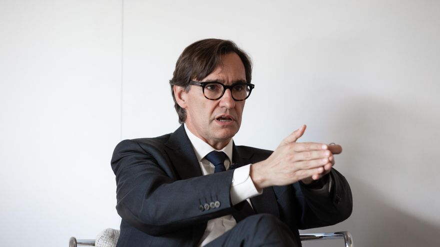 Archivo - El líder del PSC, Salvador Illa. Foto de archivo.