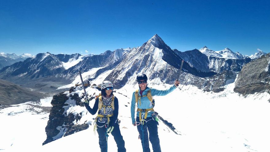 "La montaña de las asturianas" está en una esquina remota del Himalaya