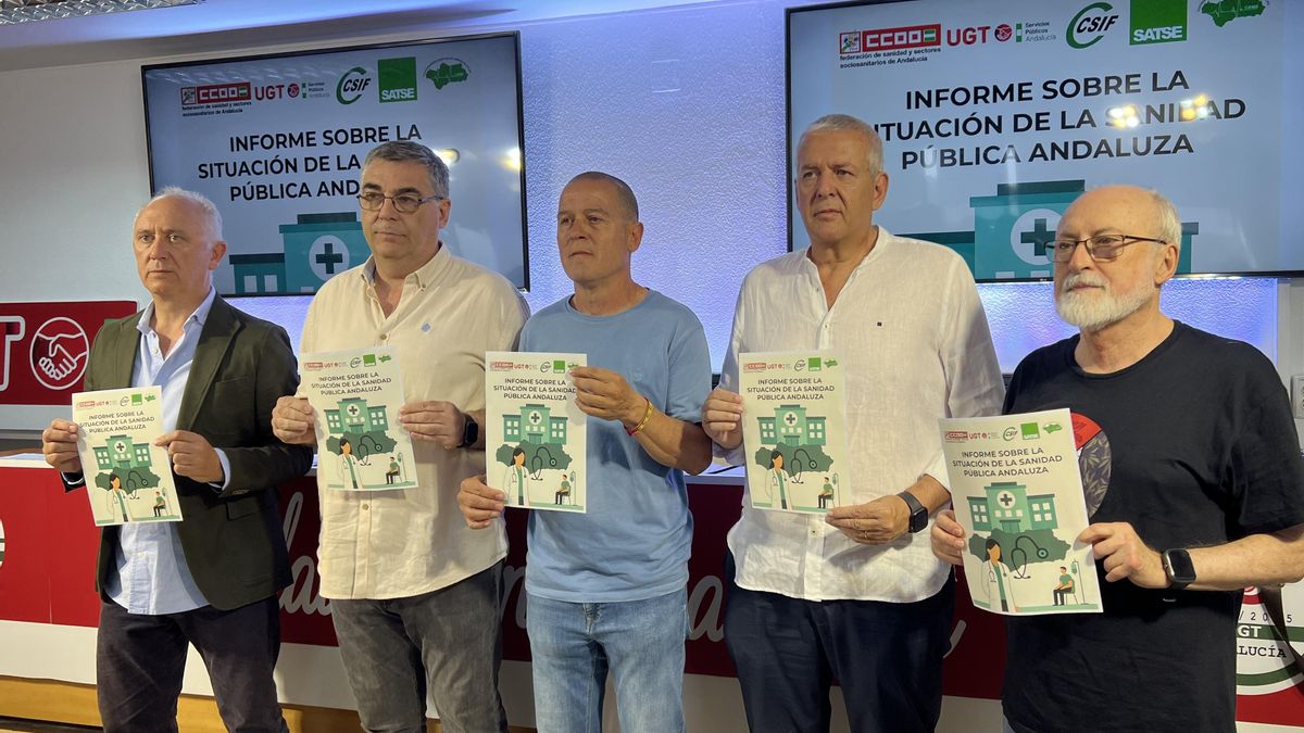 "A la cola en todos los indicadores": un informe alerta del "estado crítico" de la sanidad pública en Andalucía