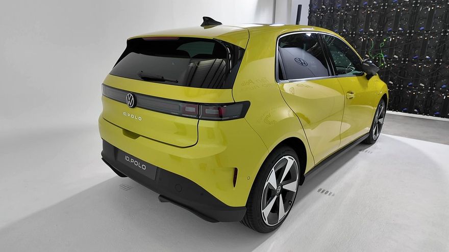 Diseño posterior del Volkswagen ID. Polo