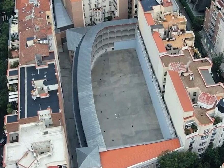 Vista cenital del Beti-Jai