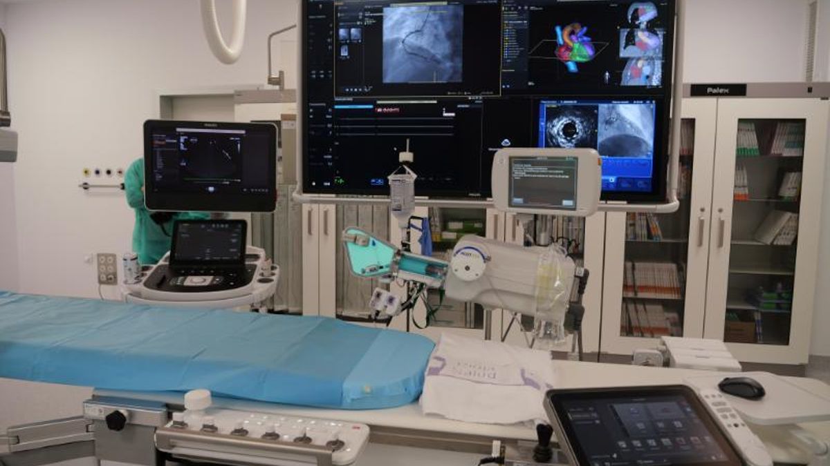 Sala de Hemodinámica del San Pedro en La Rioja