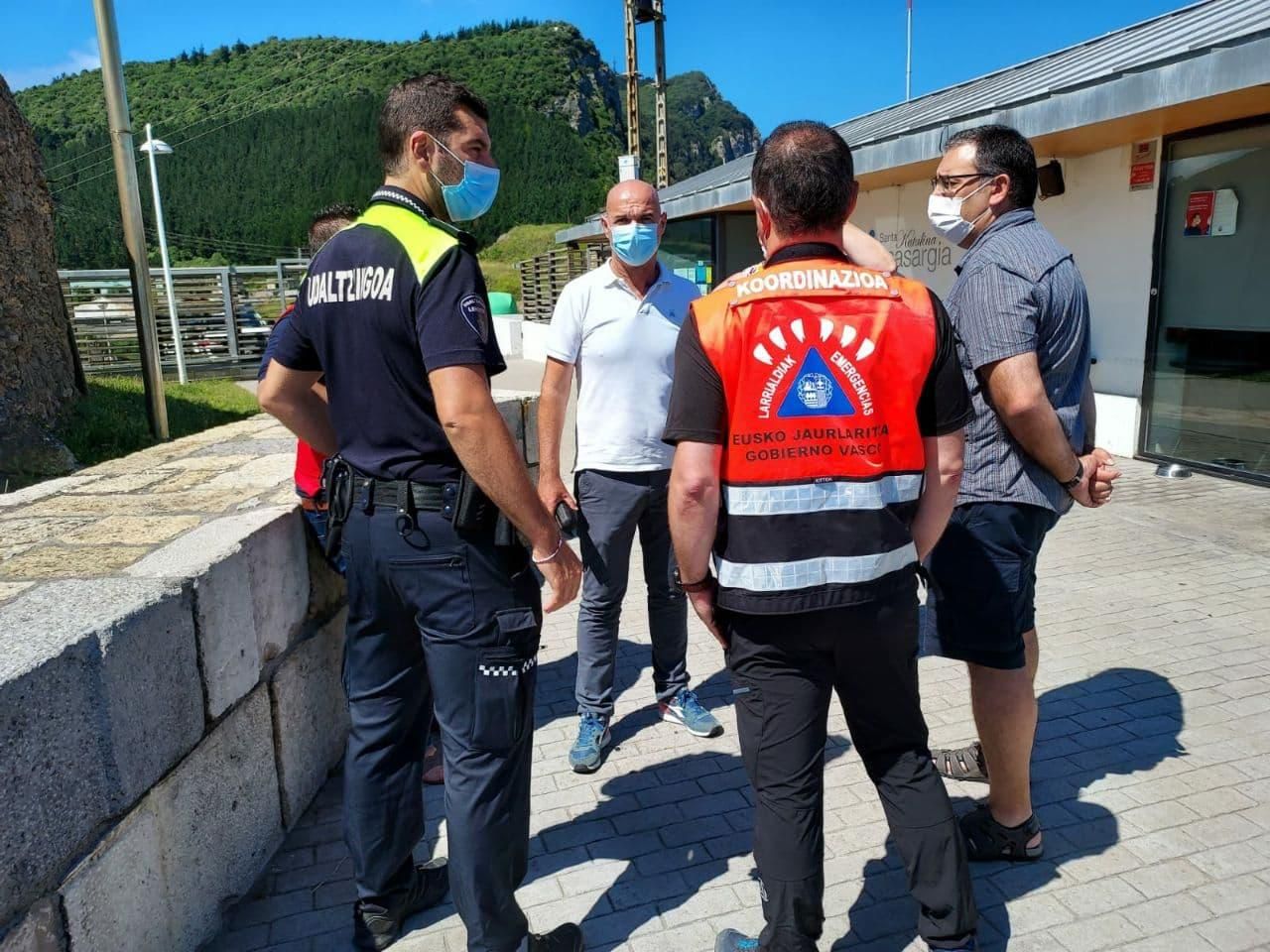 72 horas de búsqueda de un buceador desaparecido en Lekeitio, en imágenes