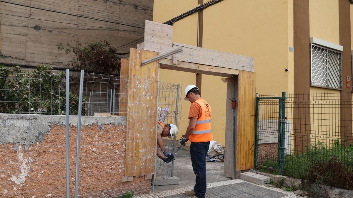 Las personas desalojadas por un muro en mal estado en Las Palmas de Gran Canaria pueden volver a sus casas