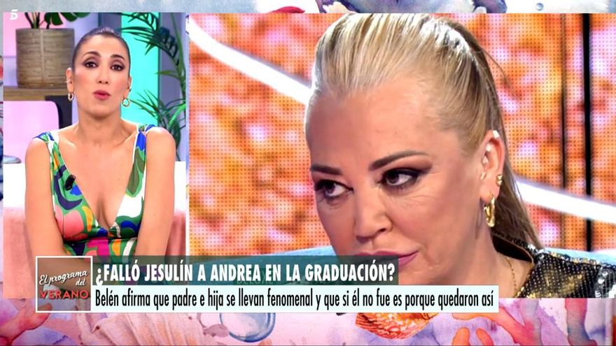 Patricia Pardo pide perdón a Belén Esteban en nombre de 'El programa del verano': "Te queremos mucho"