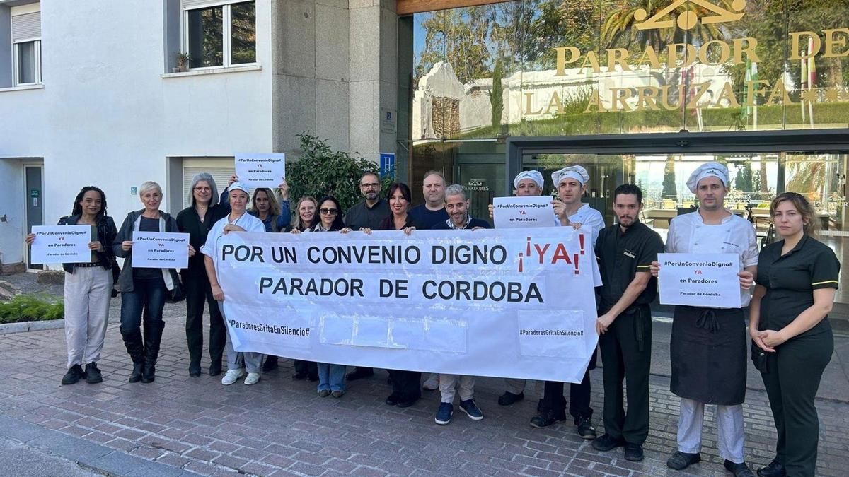 Los trabajadores del Parador se movilizan ante "la falta de avances" respecto a sus reclamaciones