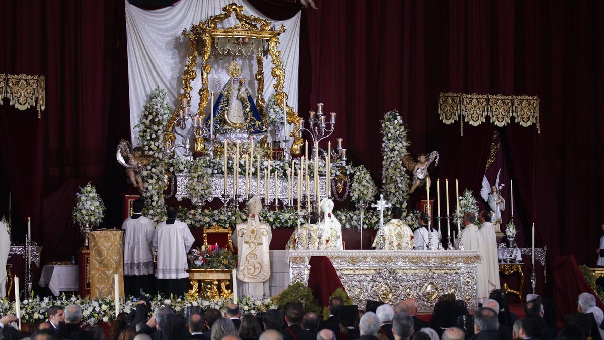 La coronación de la Virgen de Luna, en imágenes