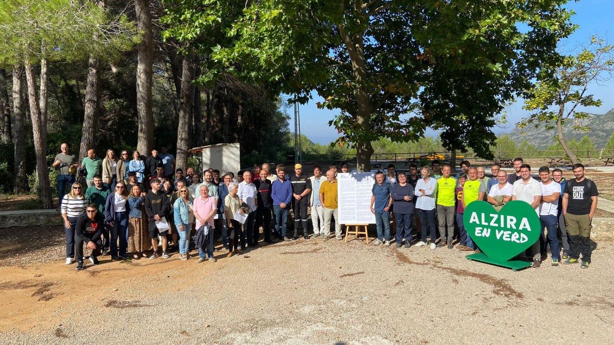 Presentación de la declaración en Alzira.