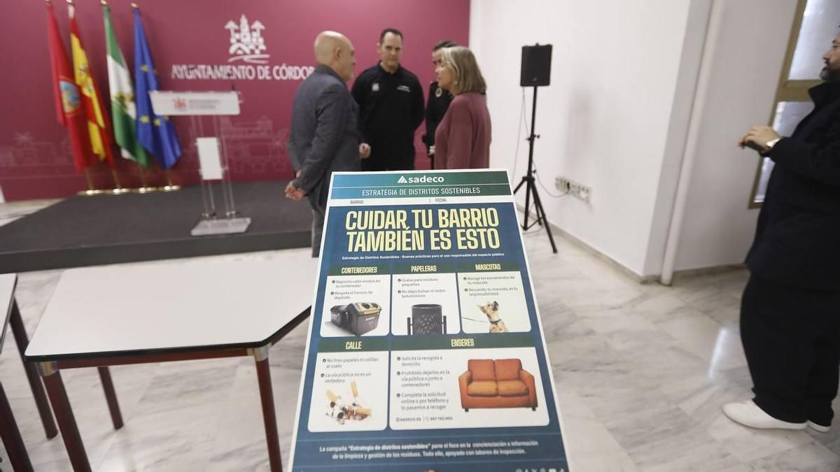 Presentación de la campaña de vigilancia dentro de la estrategia de Distritos Sostenibles.