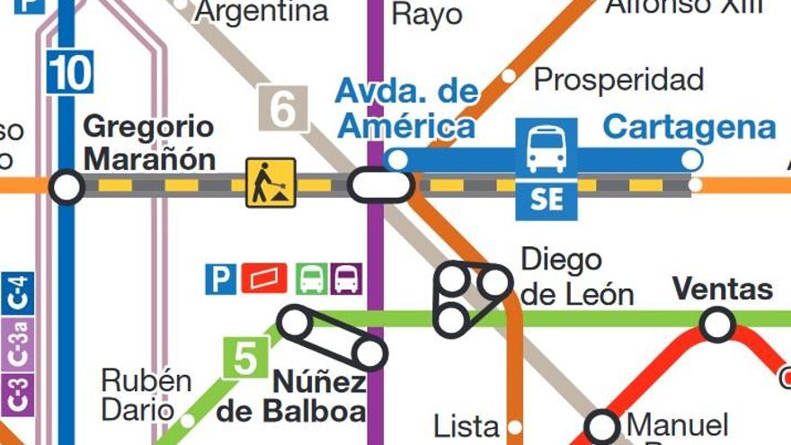 Cómo esquivar el corte en la línea 7 de Metro de Madrid: alternativas, bus especial y fechas
