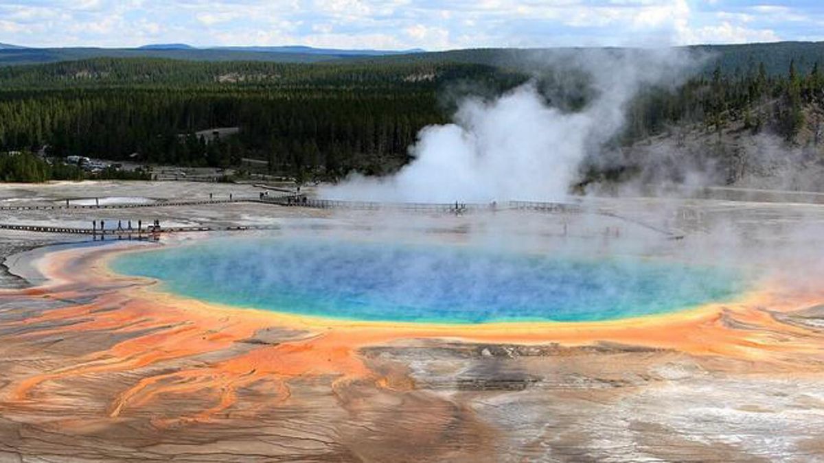 La ceniza de Yellowstone alcanzaría gran parte de Norteamérica