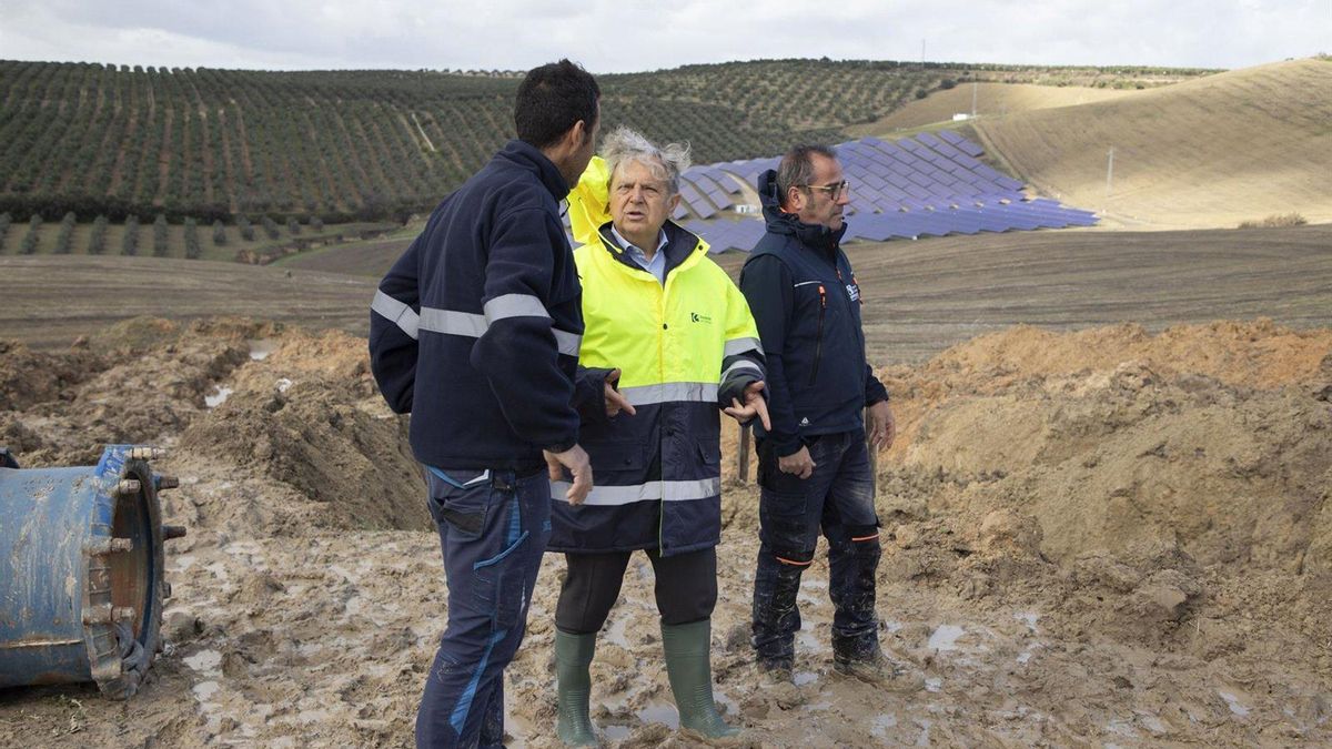 Emproacsa repara de urgencia una tubería rota por el temporal en La Rambla