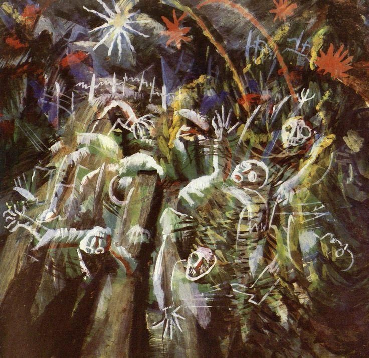 Otto Dix, Flares (1917)