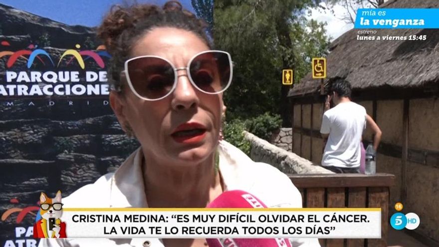 Cristina Medina, en declaraciones a 'Socialité'
