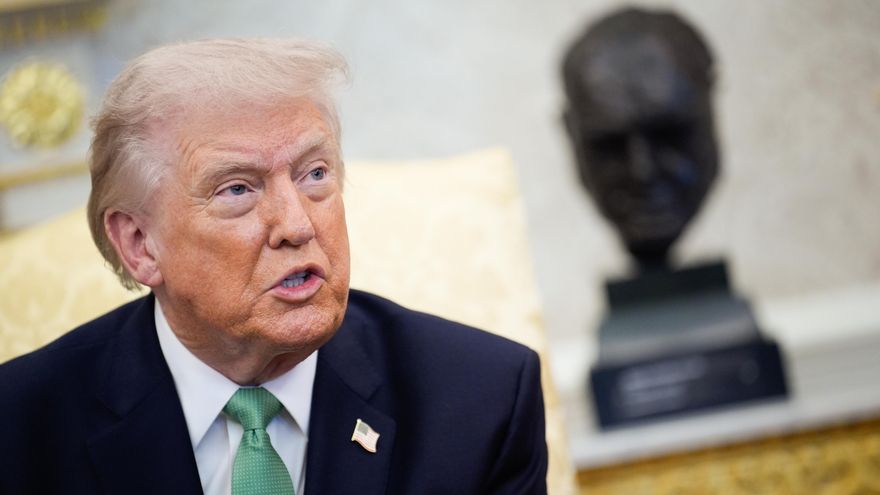 Fotografía de archivo del presidente de Estados Unidos, Donald Trump.EFE/Yuri Gripas