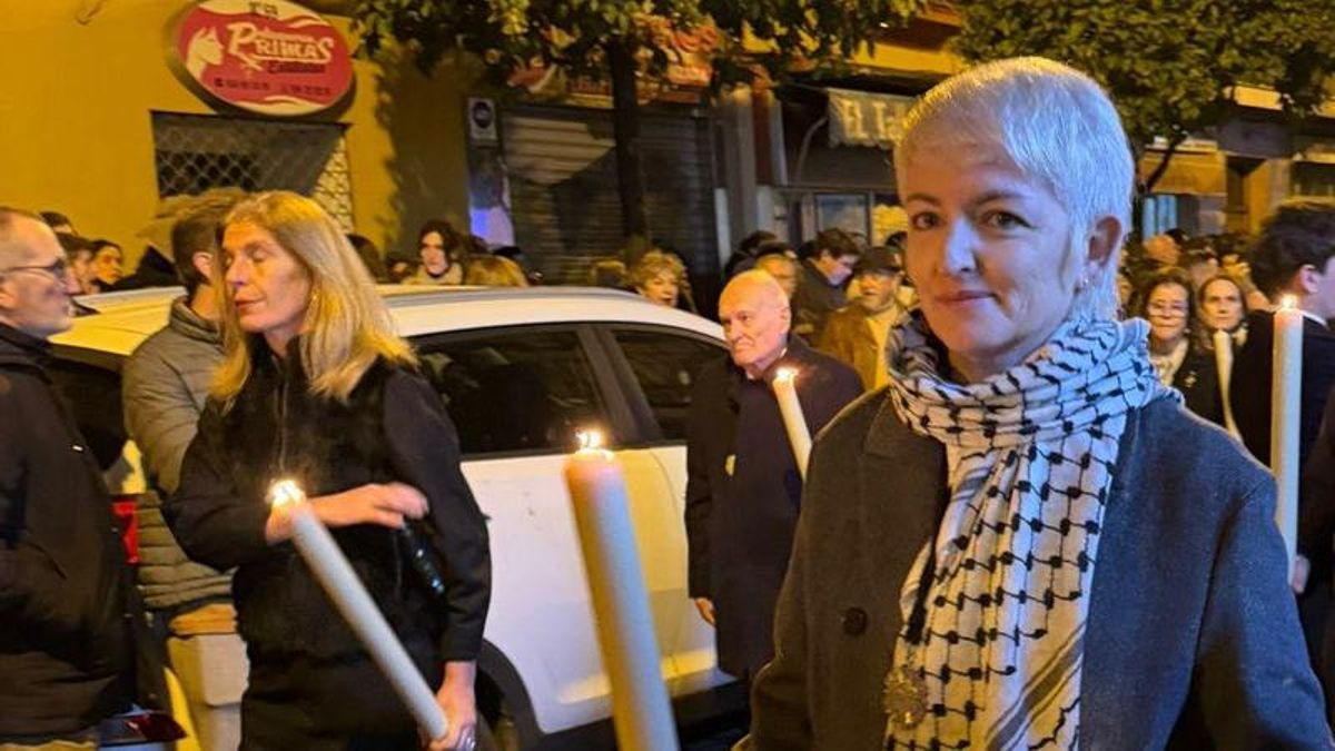 La quijotesca cruzada de una cofrade para que las hermandades de Sevilla condenen el genocidio de Gaza