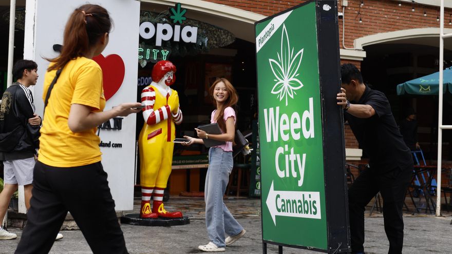 Tailandia impone restricciones a la venta de marihuana 3 años después de despenalizarse