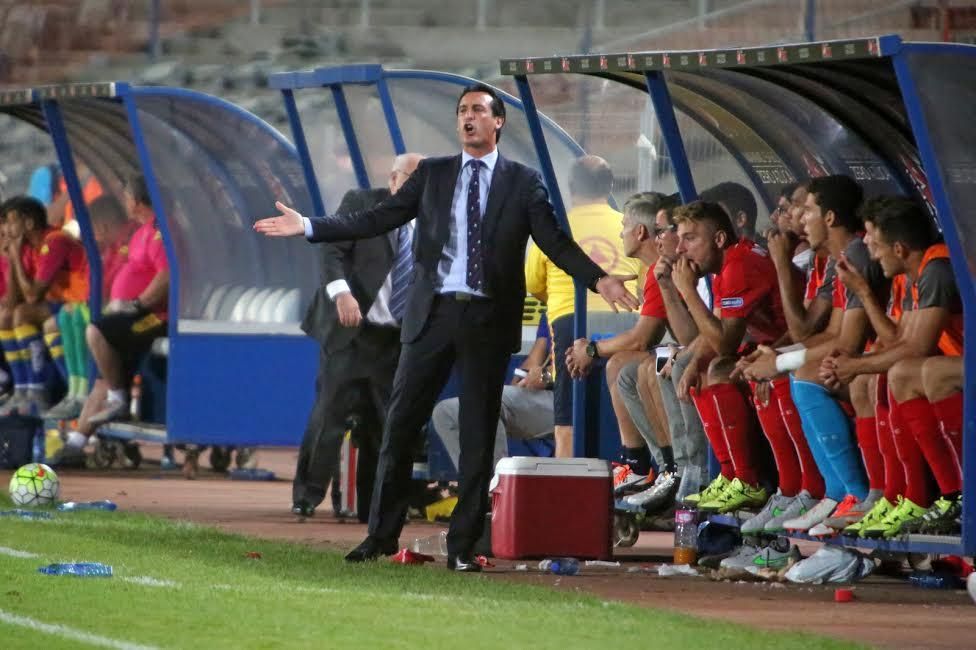 Partido entre la UD Las Palmas y el Sevilla. (ALEJANDRO RAMOS)