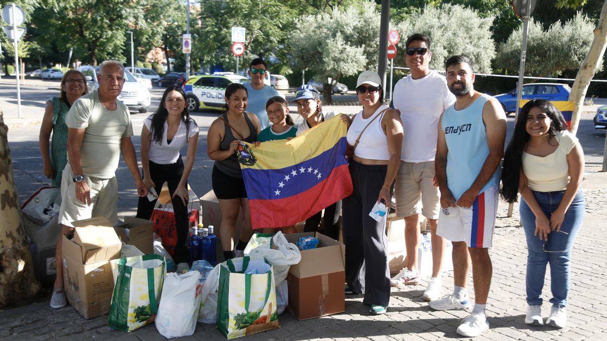 Venezolanos de Córdoba se organizan para recoger ayuda humanitaria