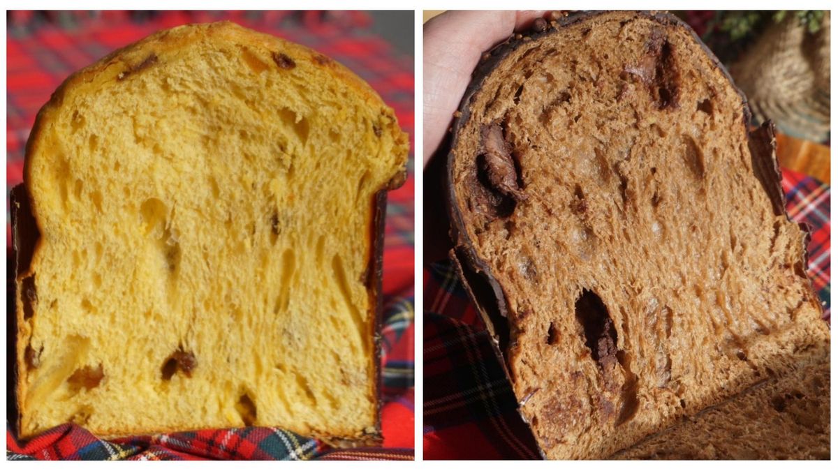 Interior de los panettones de Vanille Bakery Lab, un resultado que se consigue gracias a su proceso de elaboración con seis fermentaciones