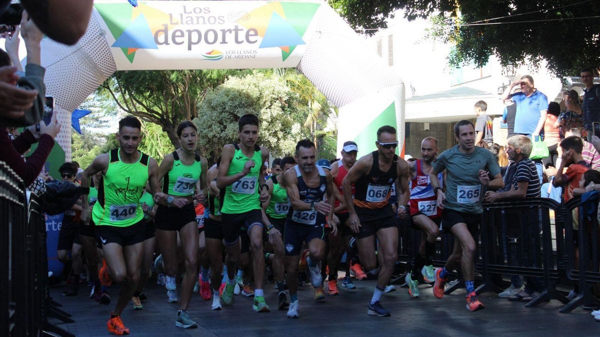 Los Llanos de Aridane bate un nuevo récord de participación en la XVIII San Silvestre