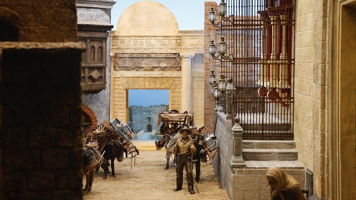 Inauguración del Belén de la Fundación Cajasol en Córdoba