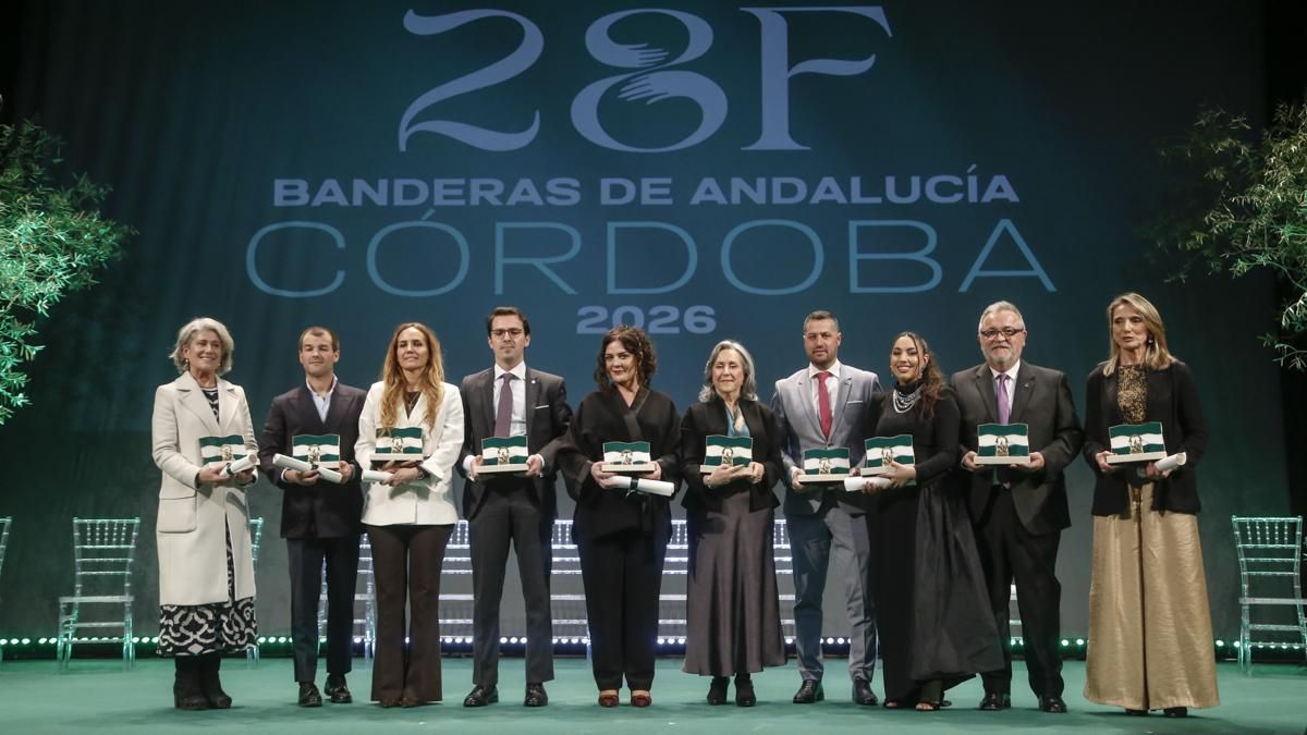 Banderas de Andalucía Córdoba 2026