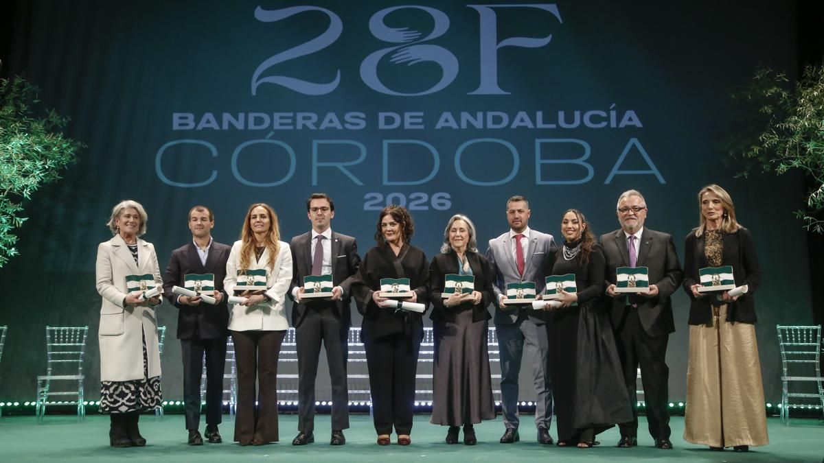 Banderas de Andalucía Córdoba 2026