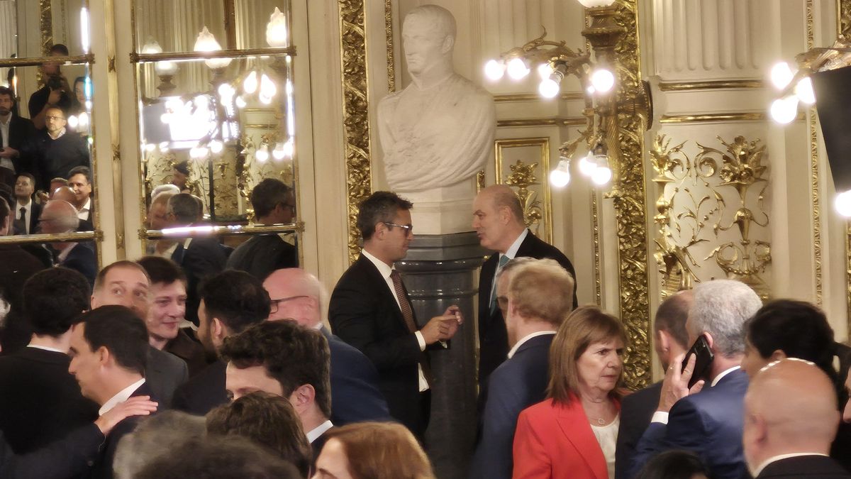 Martín Menem y Federico Sturzenegger.