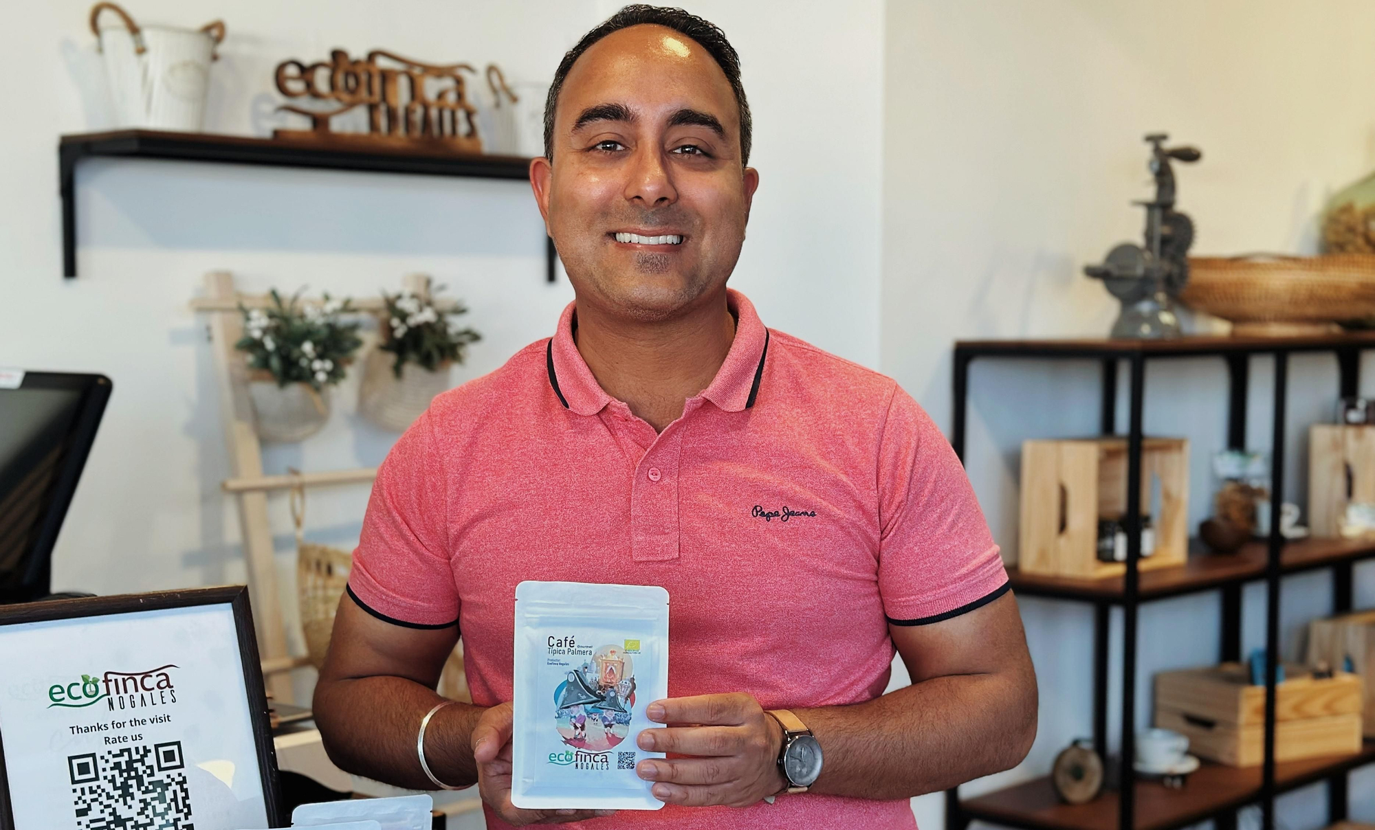 El primer café 100 % ecológico cultivado y comercializado en España se cultiva en La Palma.