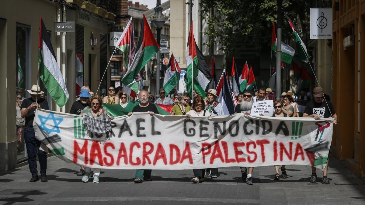 Manifestación solidaridad con Palestina
