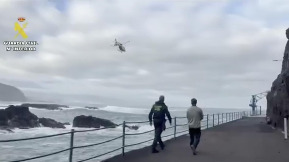 La búsqueda de la mujer arrastrada por el mar en la costa de Tenerife se amplía a El Sauzal