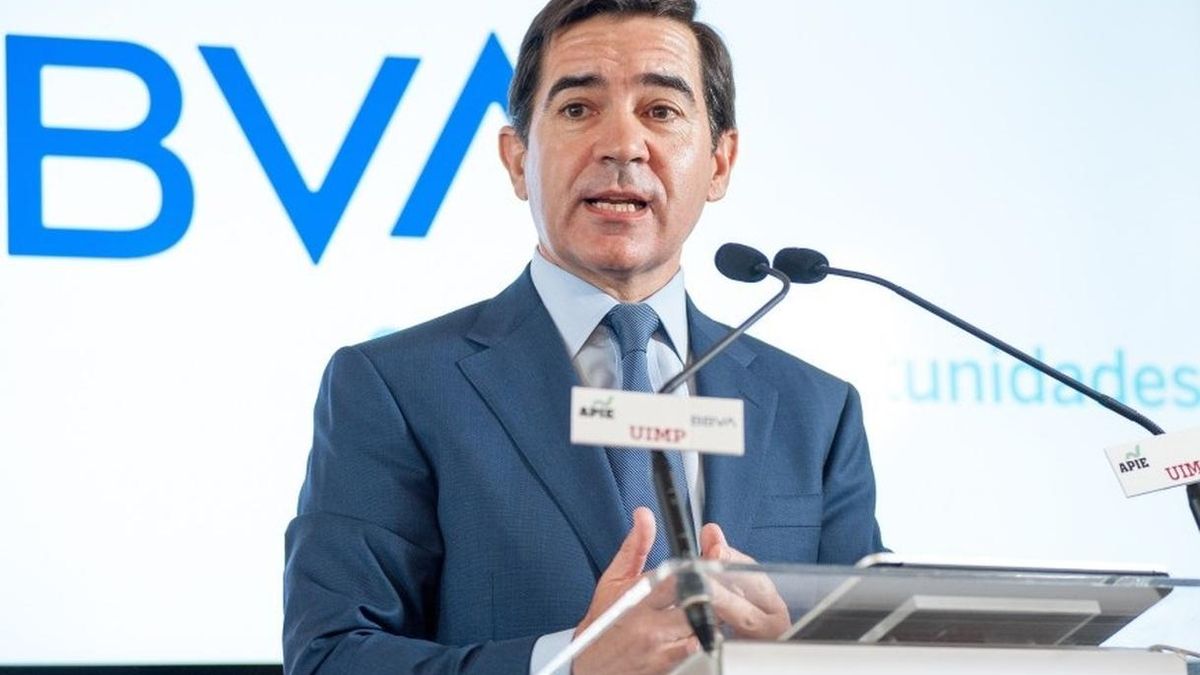 El presidente del BBVA, Carlos Torres.