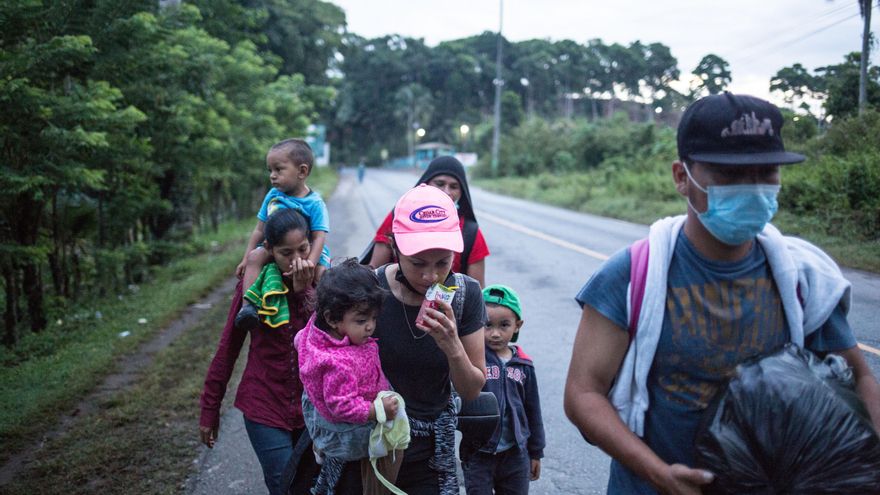 La llegada masiva de menores inmigrantes, otra prueba de fuego para Biden