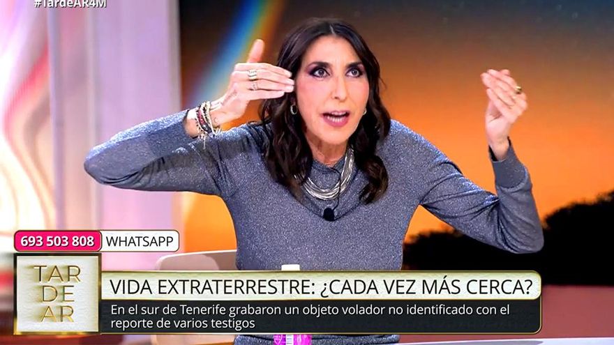 Paz Padilla reaparece por sorpresa en la tarde de Telecinco con Ana Rosa, para una reunión 'marciana'