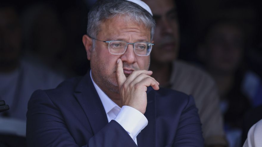 El ministro extremista israelí Itamar Ben Gvir. EFE/Magda Gibelli