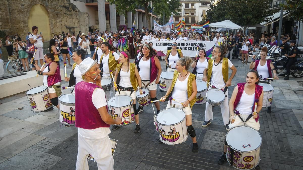 Marcha del Orgullo convocada por la Plataforma Córdoba por la Diversidad