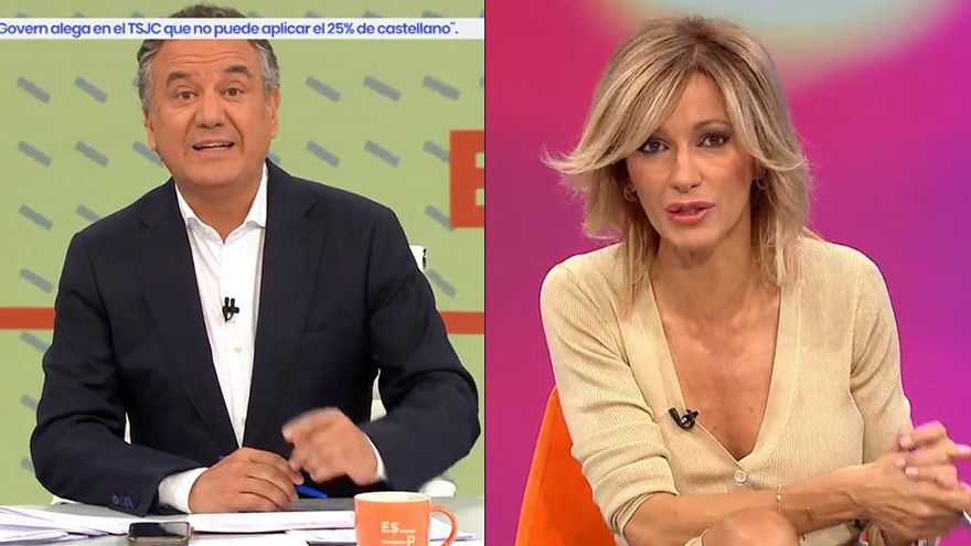 Roberto Brasero vuelve a sustituir en 'Espejo Público' a Susanna Griso por su inesperada baja