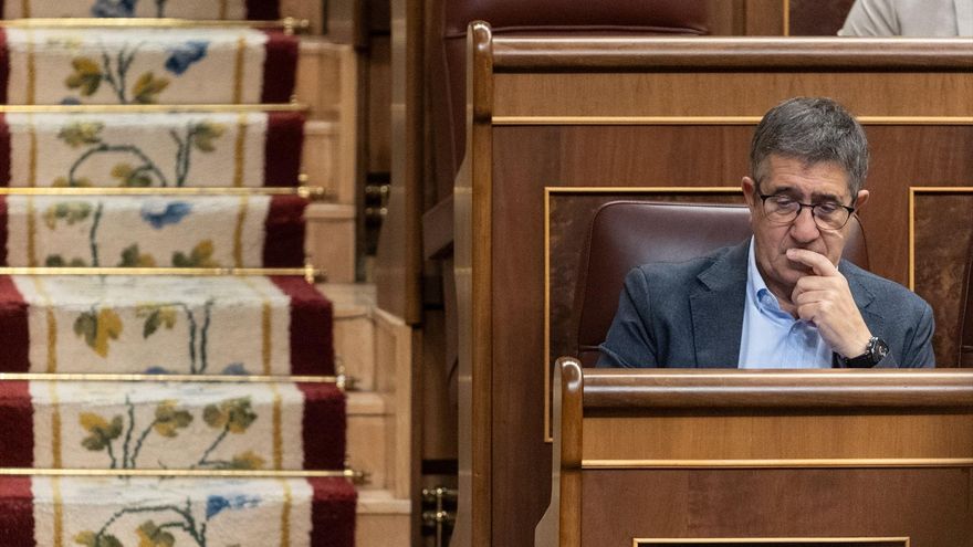 El portavoz del PSOE en el Congreso, Patxi López.