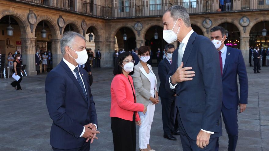 Urkullu critica al Gobierno de Sánchez y a la propia conferencia de presidentes en su discurso en Salamanca