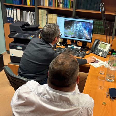 La Policía Local de Avilés ha realizado numerosas intervenciones por las lluvias y en sus dependencias se ha instalado un puesto de mando.