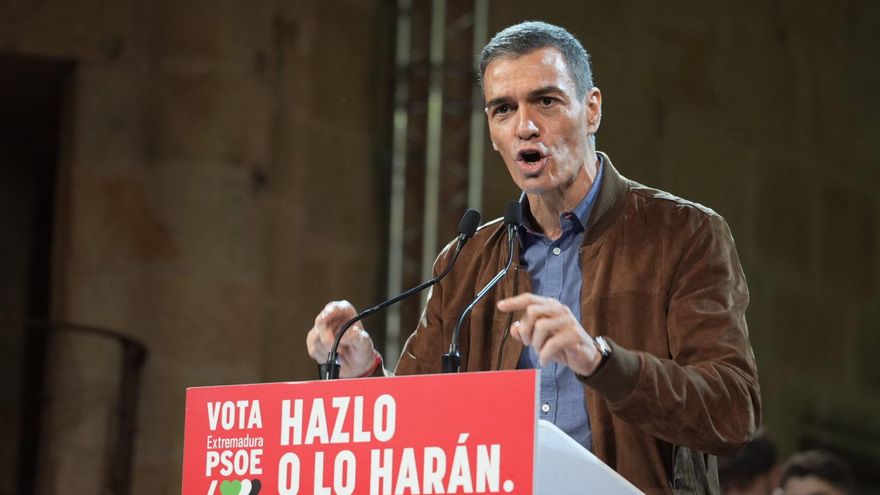 El presidente del Gobierno, Pedro Sánchez