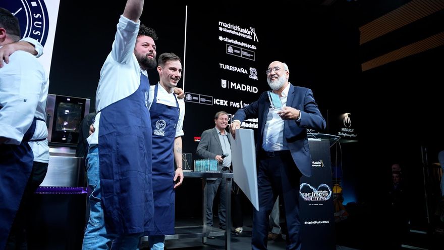Abraham Ortega y Áser Martín, del restaurante Tabaiba, consiguen el tercer puesto como 'Cocinero Revelación' en Madrid Fusión