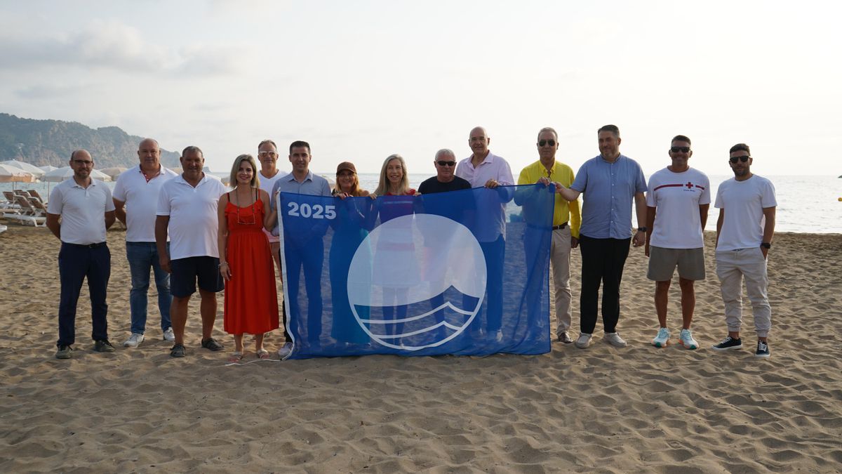 Banderas azules 2025.